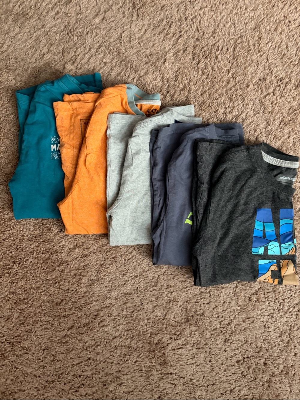 Adventure Pack Bundle – 5 Boys Shirts Size 10/12 – Pre-Owned